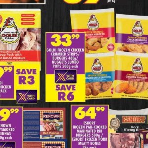 Burgers at Shoprite