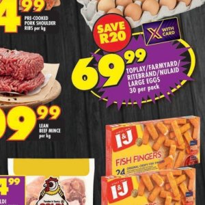Eggs at Shoprite