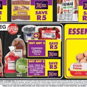 Strawberries at Shoprite