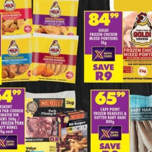 Burgers at Shoprite