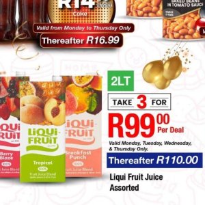 Juice at Take n Pay