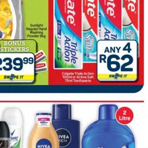 Toothpaste colgate  at Pick n Pay Hyper