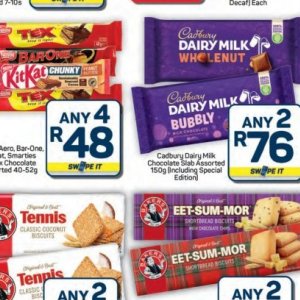 Chocolate at Pick n Pay Hyper