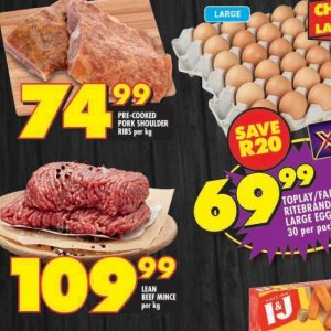 Ribs at Shoprite
