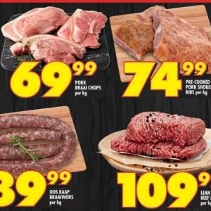 Pork at Shoprite