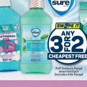 Mouthwash at Pick n Pay Hyper