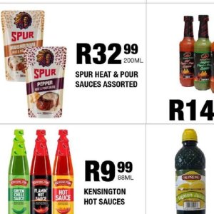 Sauces at Take n Pay