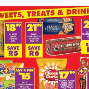 Crackers at Shoprite