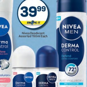 Deodorant nivea  at Pick n Pay Hyper