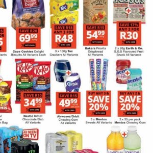 Crackers at Checkers