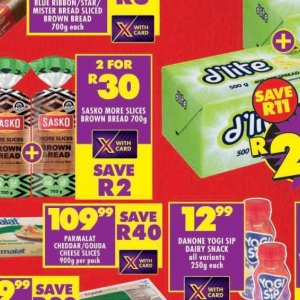 Bread at Shoprite