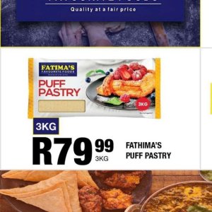 Puff pastry at Take n Pay