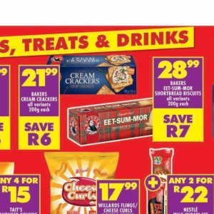 Crackers at Shoprite