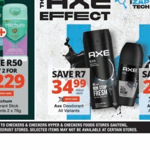 Axe at Checkers