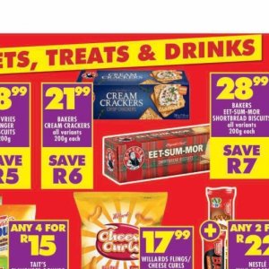 Crackers at Shoprite