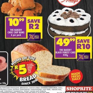 Bread at Shoprite