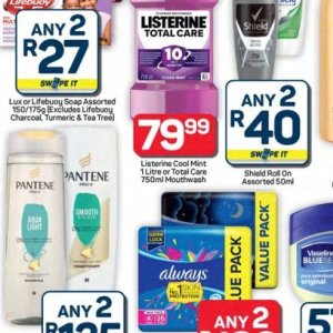 Mouthwash listerine  at Pick n Pay Hyper