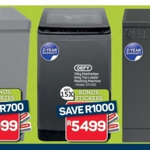 Washing machine at Pick n Pay Hyper