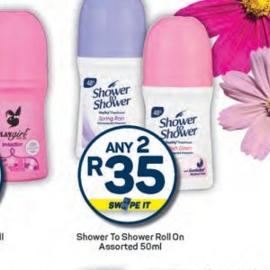 Shower at Pick n Pay Hyper