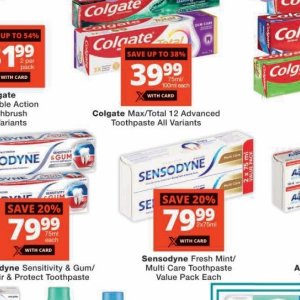 Toothpaste colgate  at Checkers