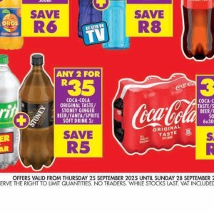 Cola at Shoprite