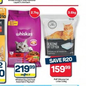 Cat litter at Pick n Pay Hyper