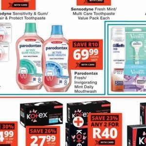 Mouthwash at Checkers