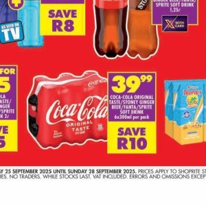 Cola at Shoprite