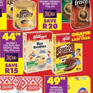 Kellogg's at Shoprite