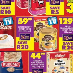 Coffee nescafe  at Shoprite
