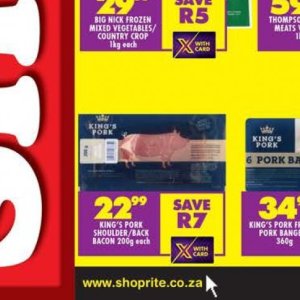 Pork at Shoprite