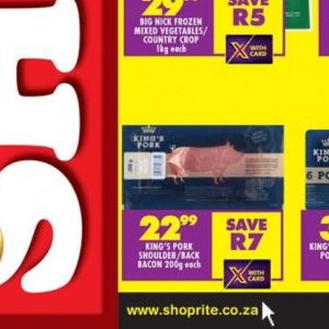 Bacon at Shoprite