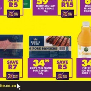 Pork at Shoprite