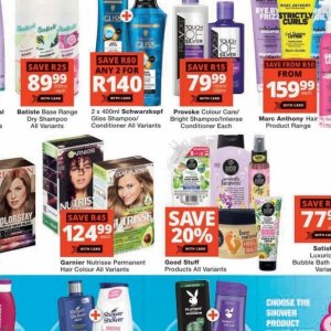 Shampoo garnier  at Checkers