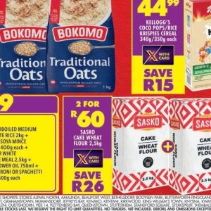 Flour at Shoprite