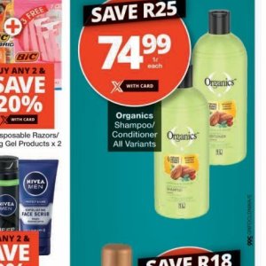 Shampoo nivea  at Checkers