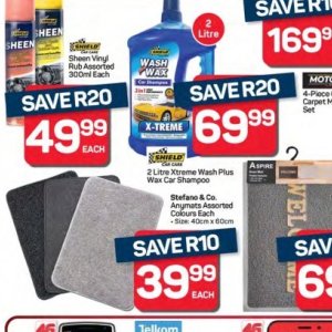 Car shampoo at Pick n Pay Hyper