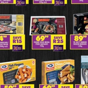 Sausages at Shoprite