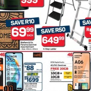 Ladder at Pick n Pay Hyper