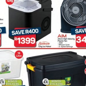 Ice maker at Pick n Pay Hyper