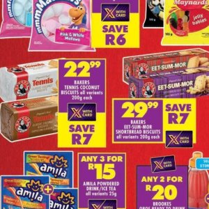 Biscuits at Shoprite