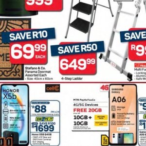 Ladder at Pick n Pay Hyper