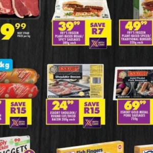 Bacon at Shoprite
