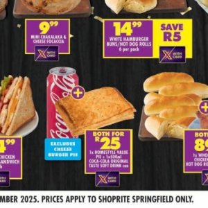 Pie at Shoprite