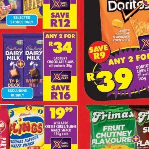 Chocolate at Shoprite