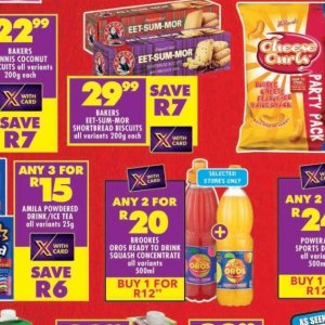 Biscuits at Shoprite