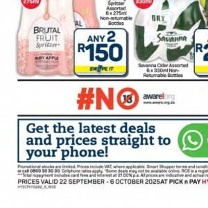 Smartphone at Pick n Pay Hyper