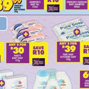 Soap dove  at Shoprite