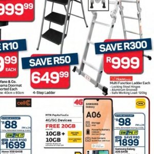 Ladder at Pick n Pay Hyper