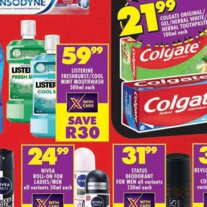 Mouthwash colgate  at Shoprite
